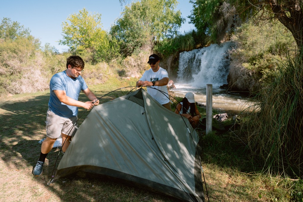 Camping at La Rivera 2