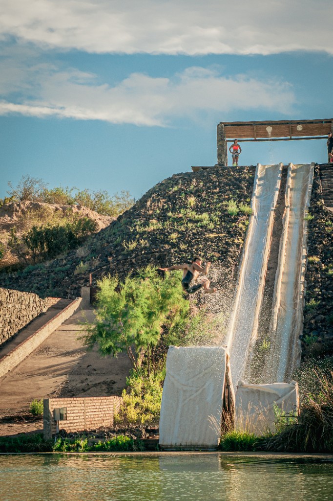 Water slides at La Rivera 6